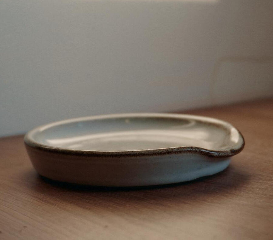 Spoon Rest - 'Burnt Ivory'